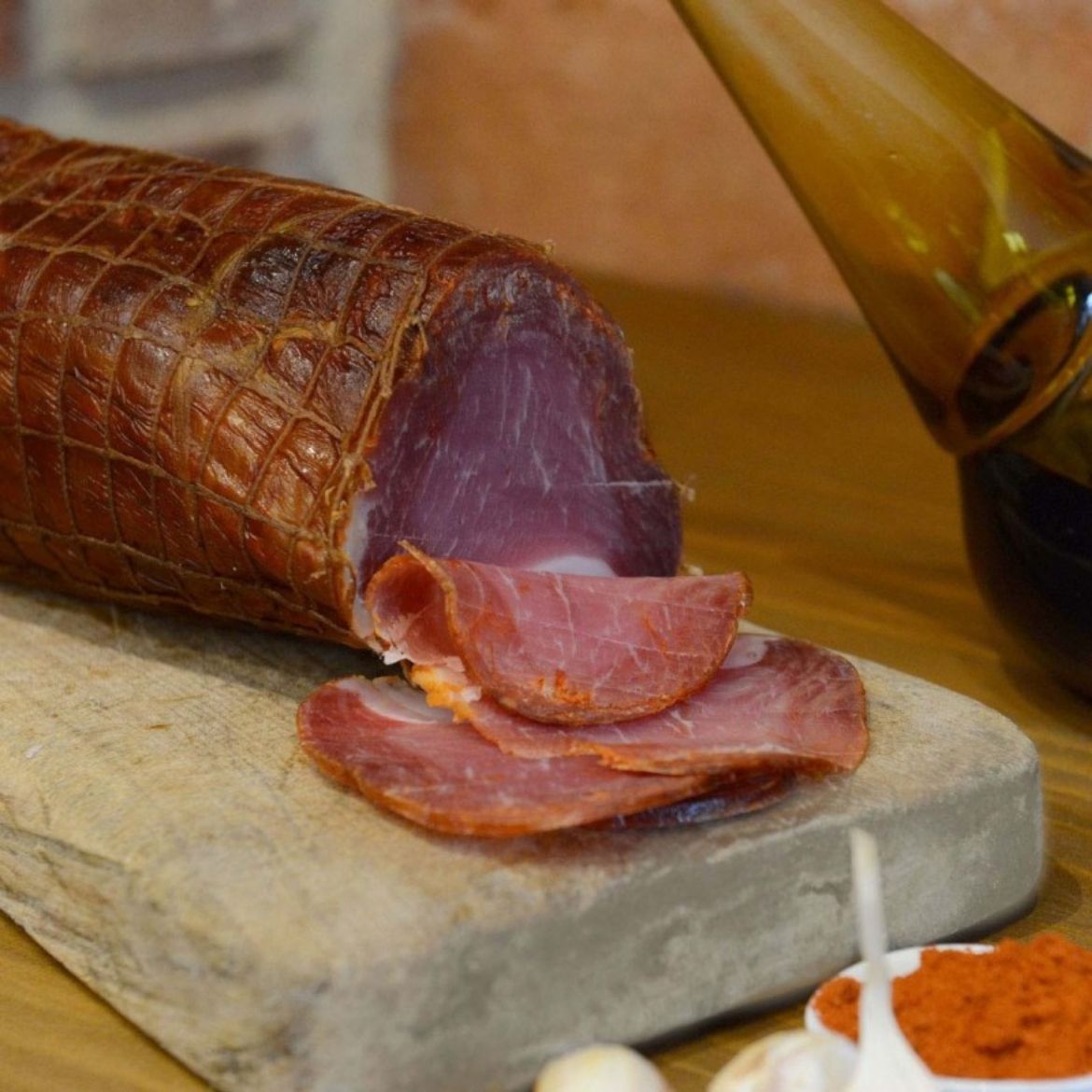 Lomo de cerdo curado artesano