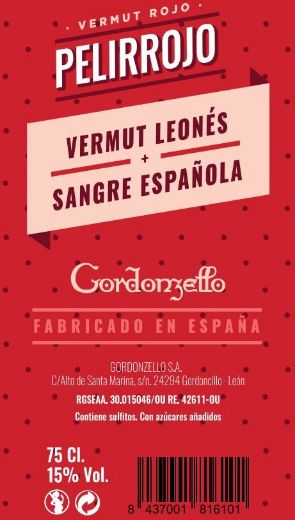 Vermut Pelirrojo